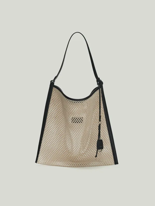 Sieve Shoulder Light Beige