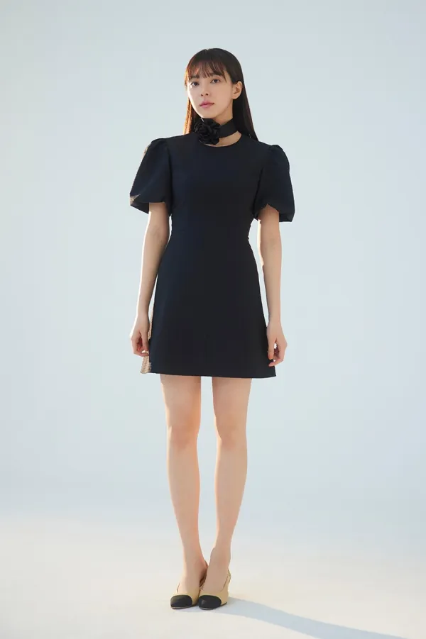 NO.13 DRESS - BLACK