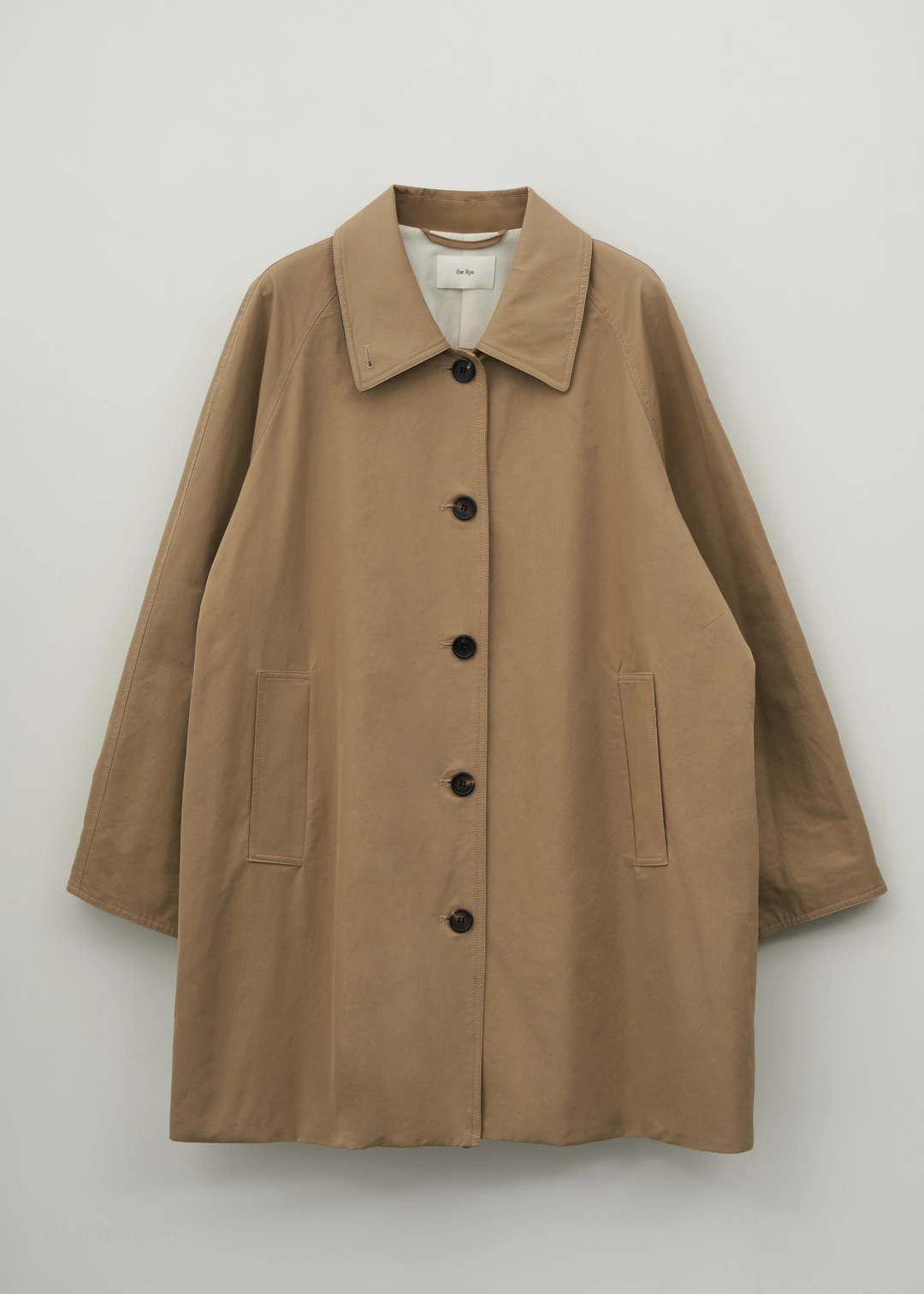 더라이 Solid Half Trench Coat(Beige) 상품 이미지 2