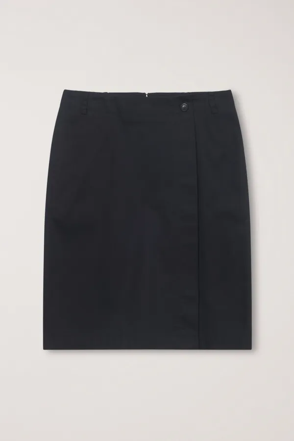 90S MIDI SKIRT BLACK_UDSK6B226BK