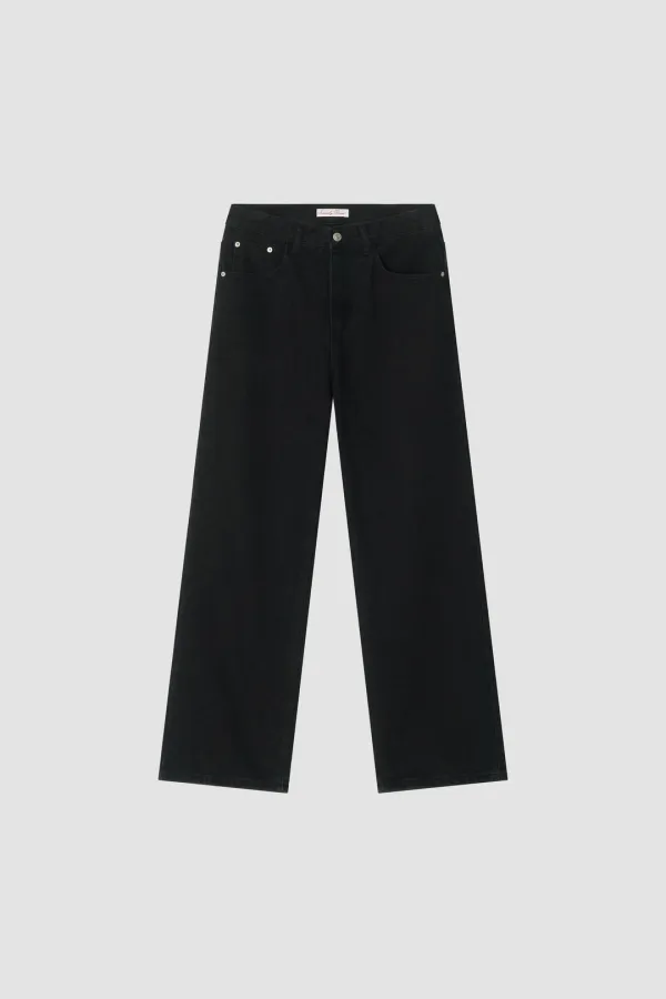 Mog Black Denim Pants