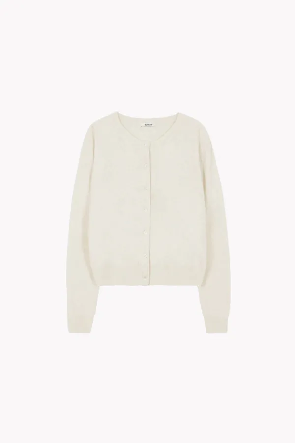 Sono Cashmere Cardigan (Cream)