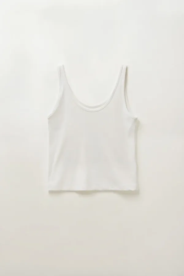 High tension sleeveless (Ivory)