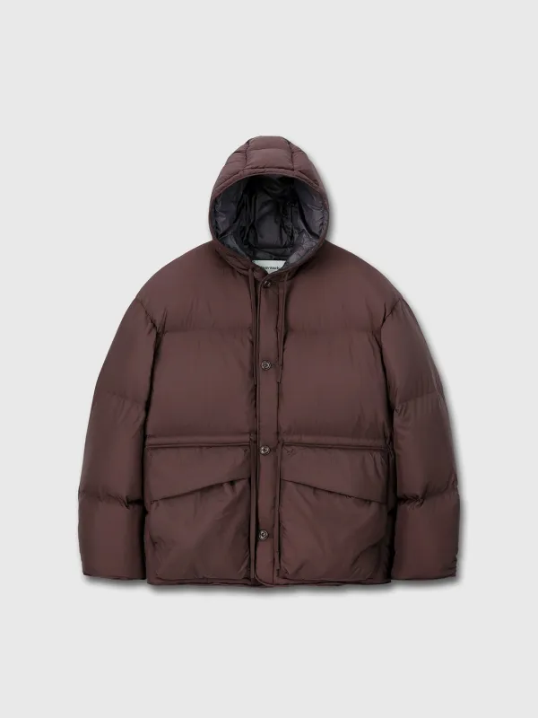 SUPER LIGHT DOWN PUFFER JACKET_ PALE BURGUNDY