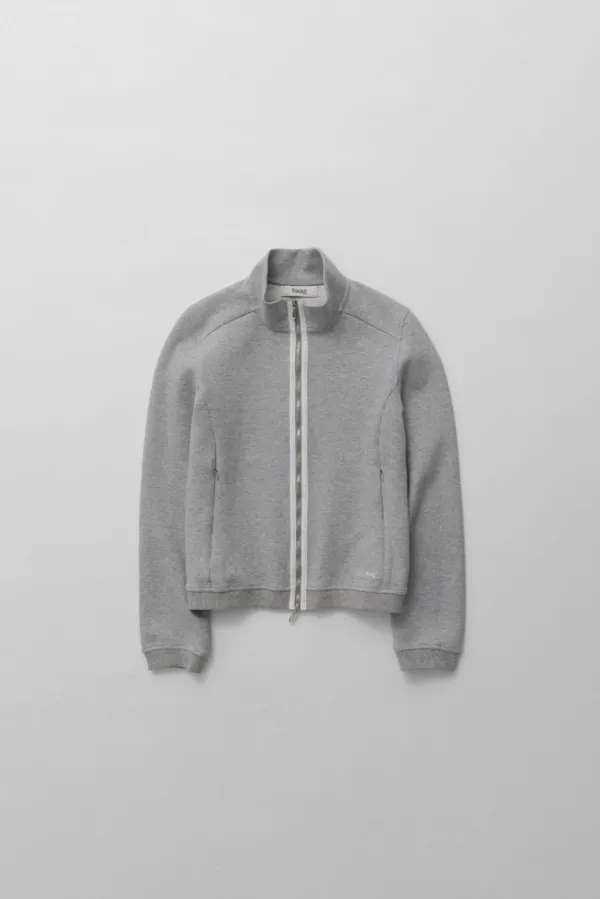 a track zip-up (grey)