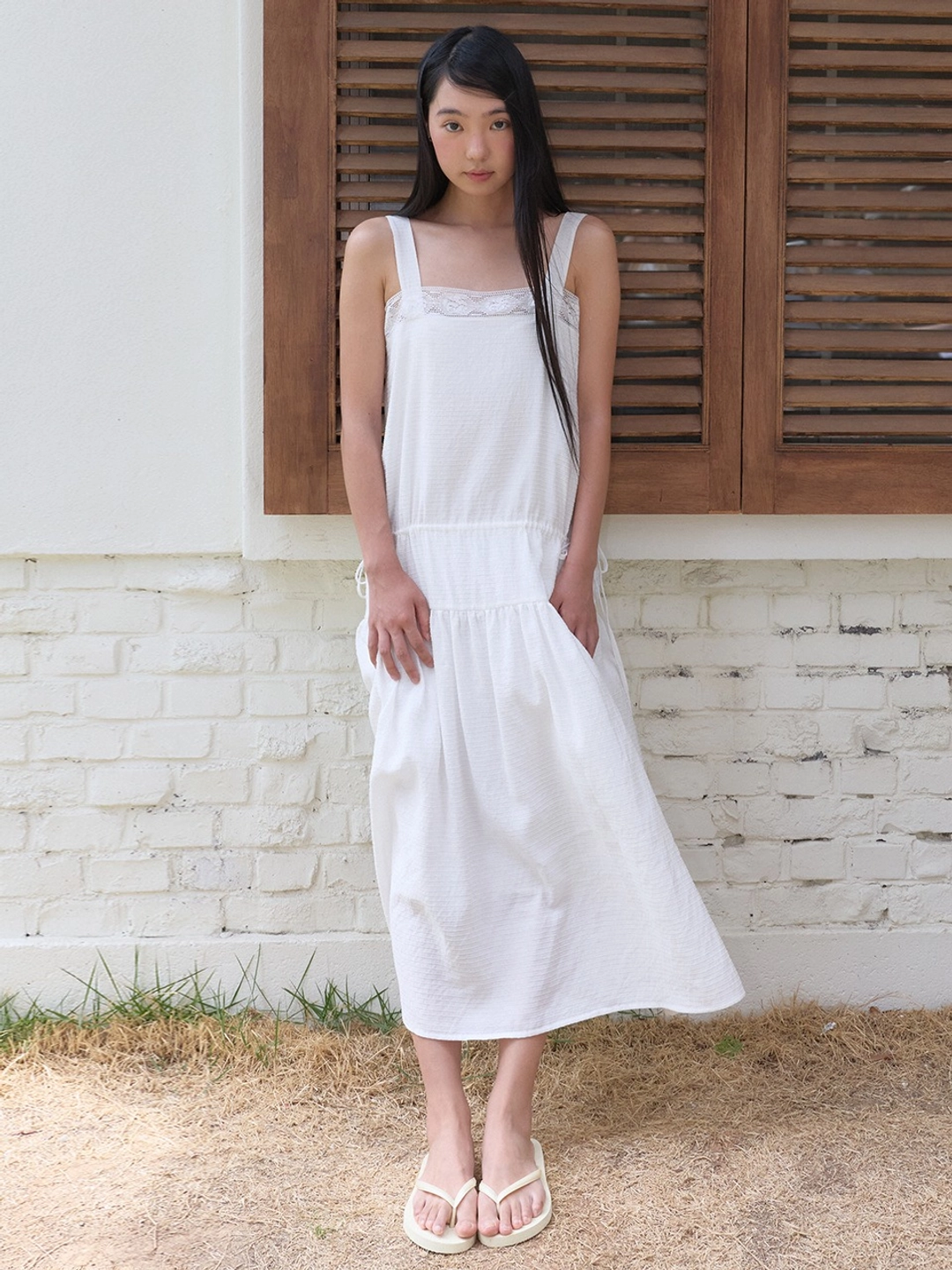 마가린핑거스 ROSE CROCHET DRESS (WHITE) 상품 이미지 2