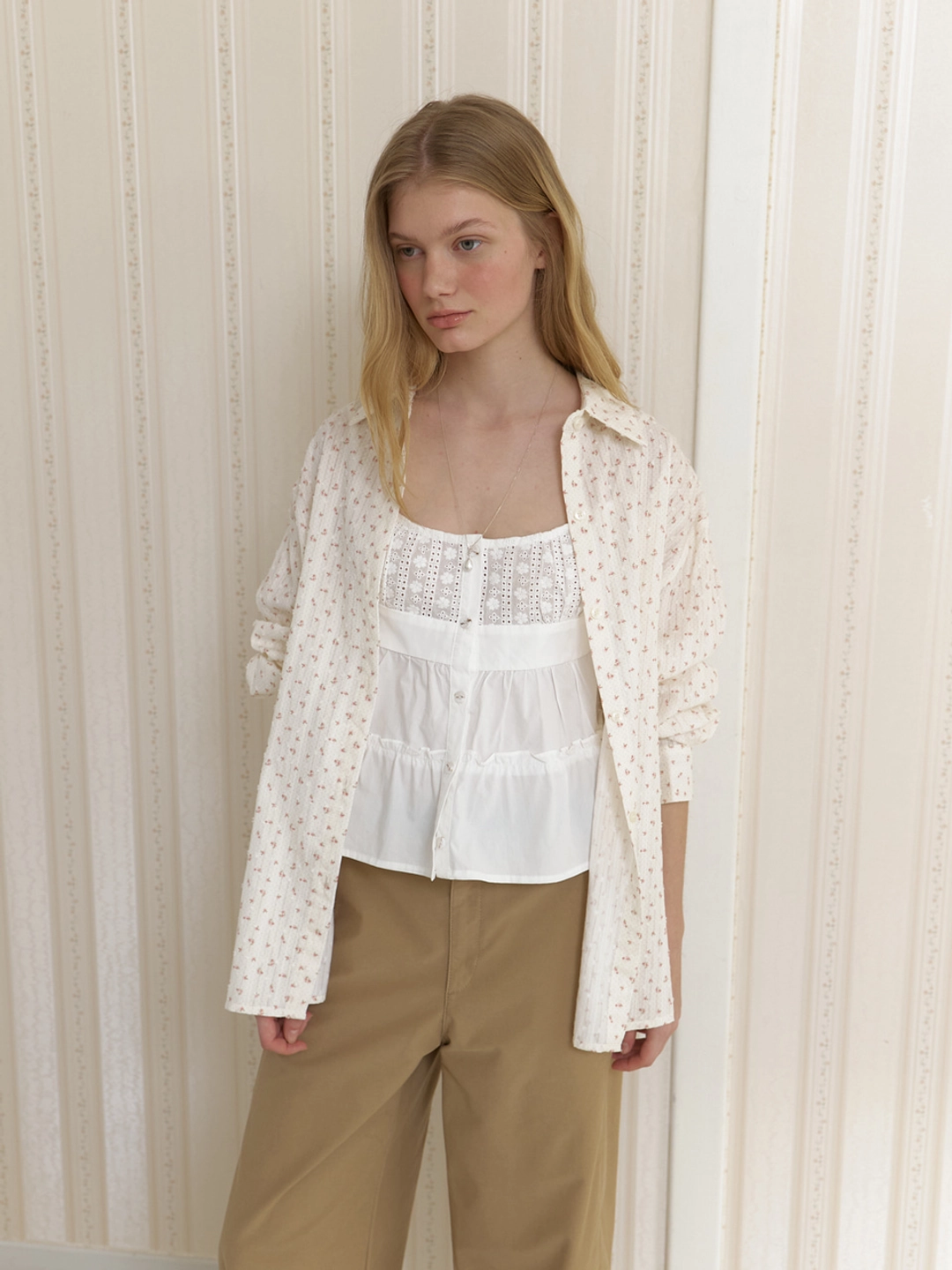 어몽 A SPRING BLOSSOM SHIRT_PINK 상품 이미지 2