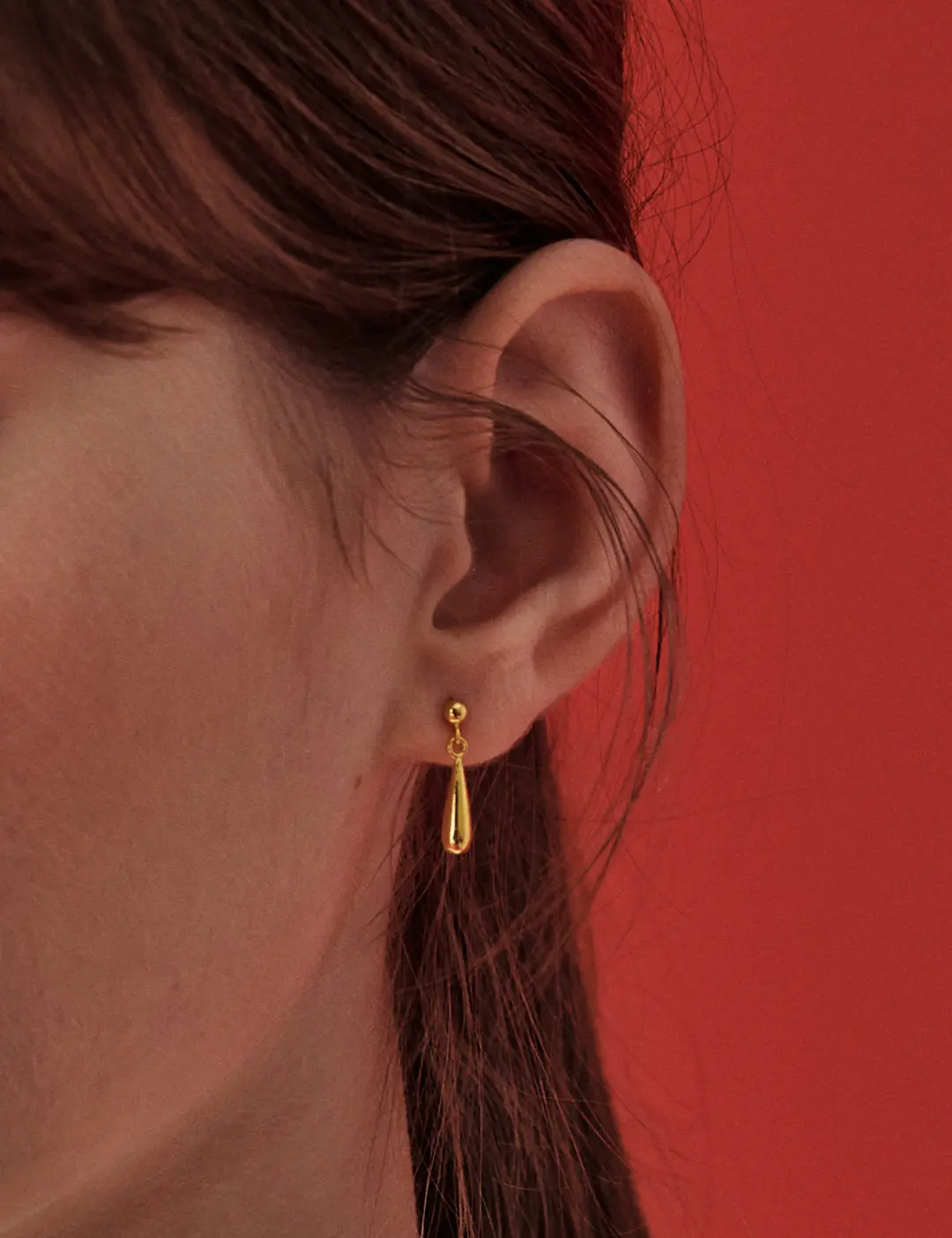 에뜨리브 Mini Drop Earrings_Gold 상품 이미지 1
