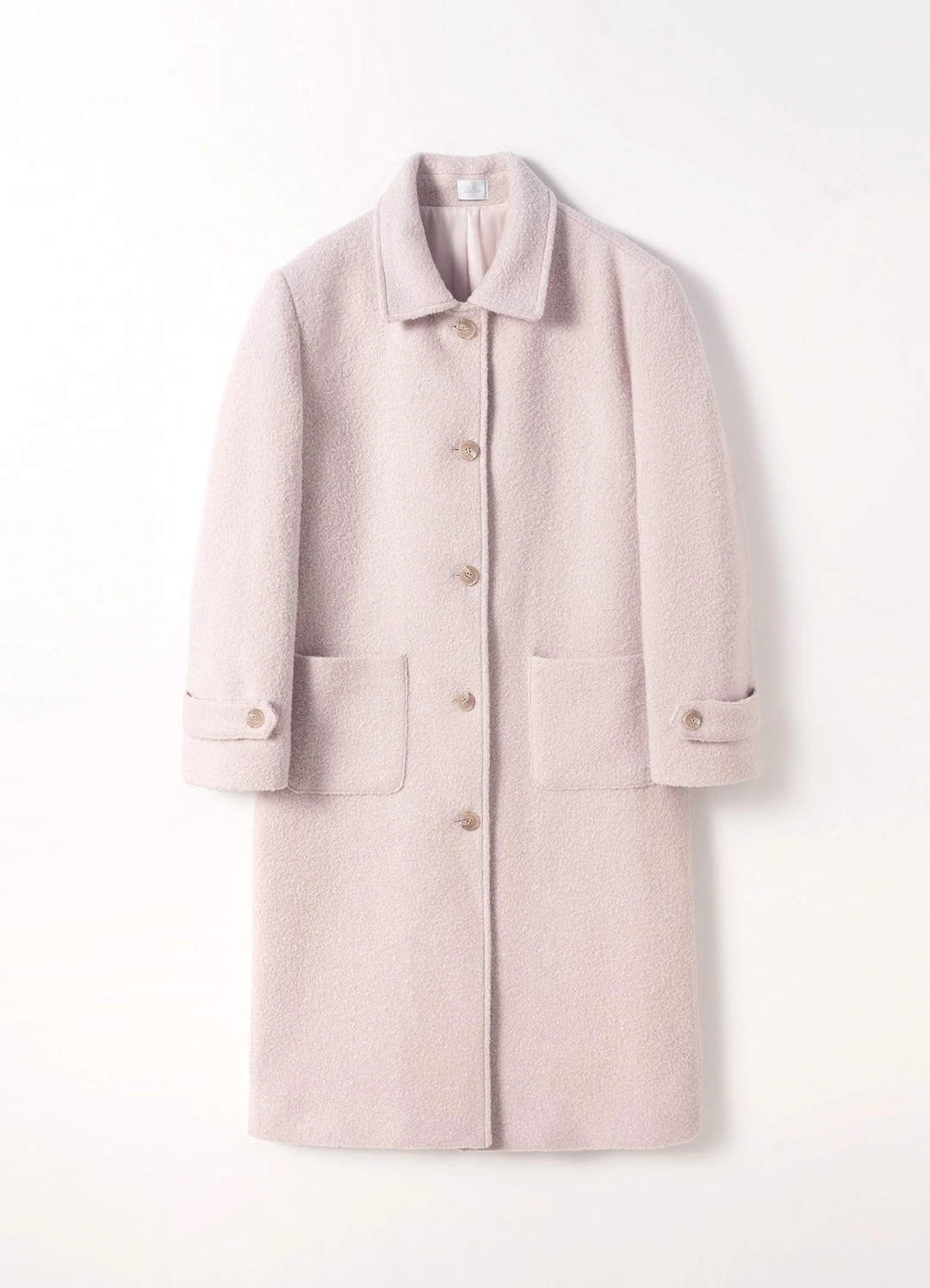 르베인 Boucle Long Coat(Baby Pink) 상품 이미지 1