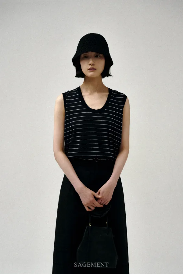 ZENITH RUFFLE LONG SKIRT_BLACK