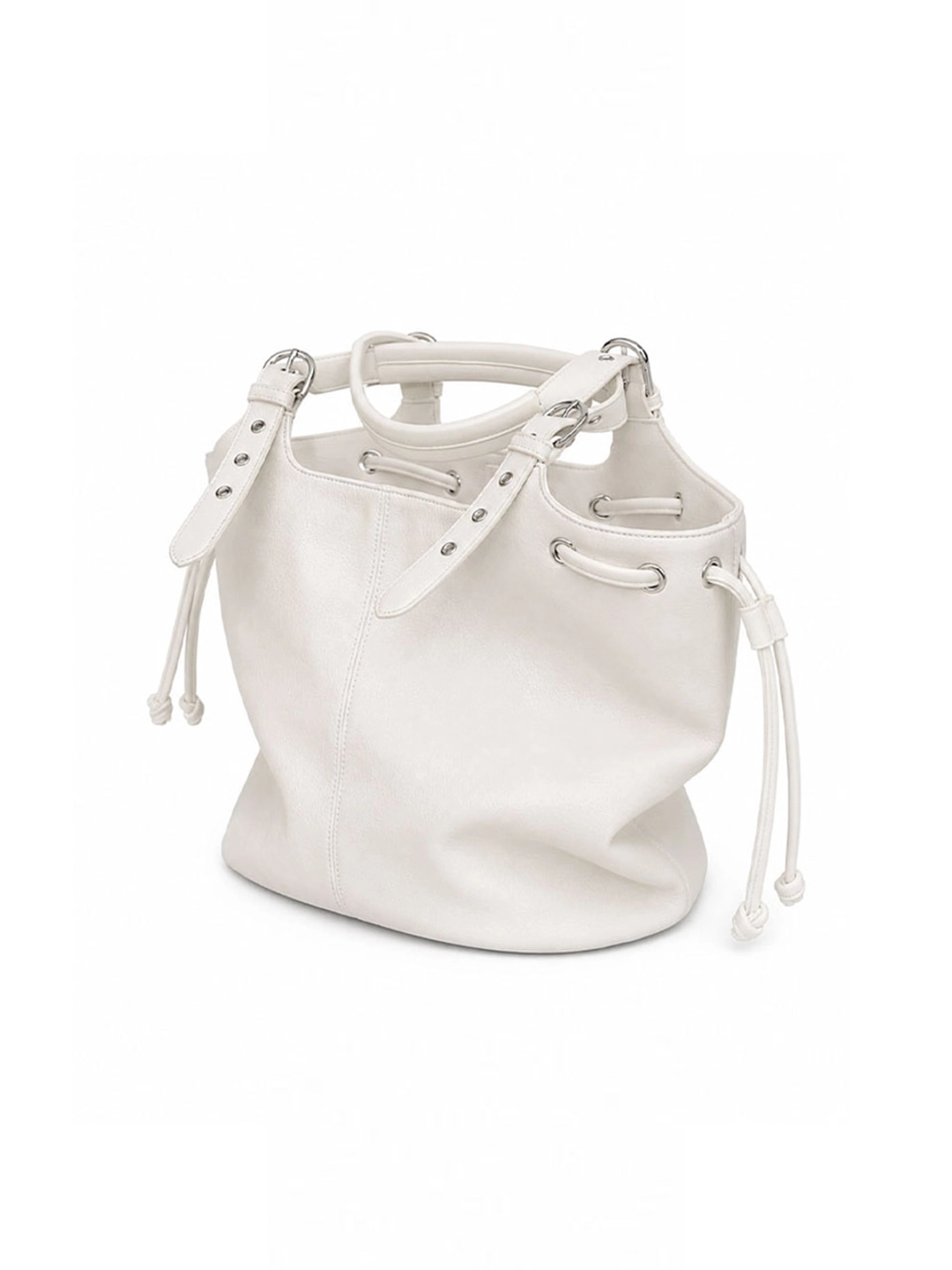 데누 Magrini Eyelet Shopper Bag [IVORY] 상품 이미지 1