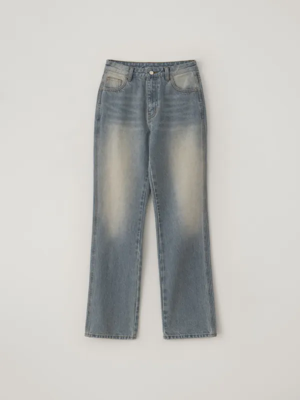 Vertical cigarette denim (light blue)