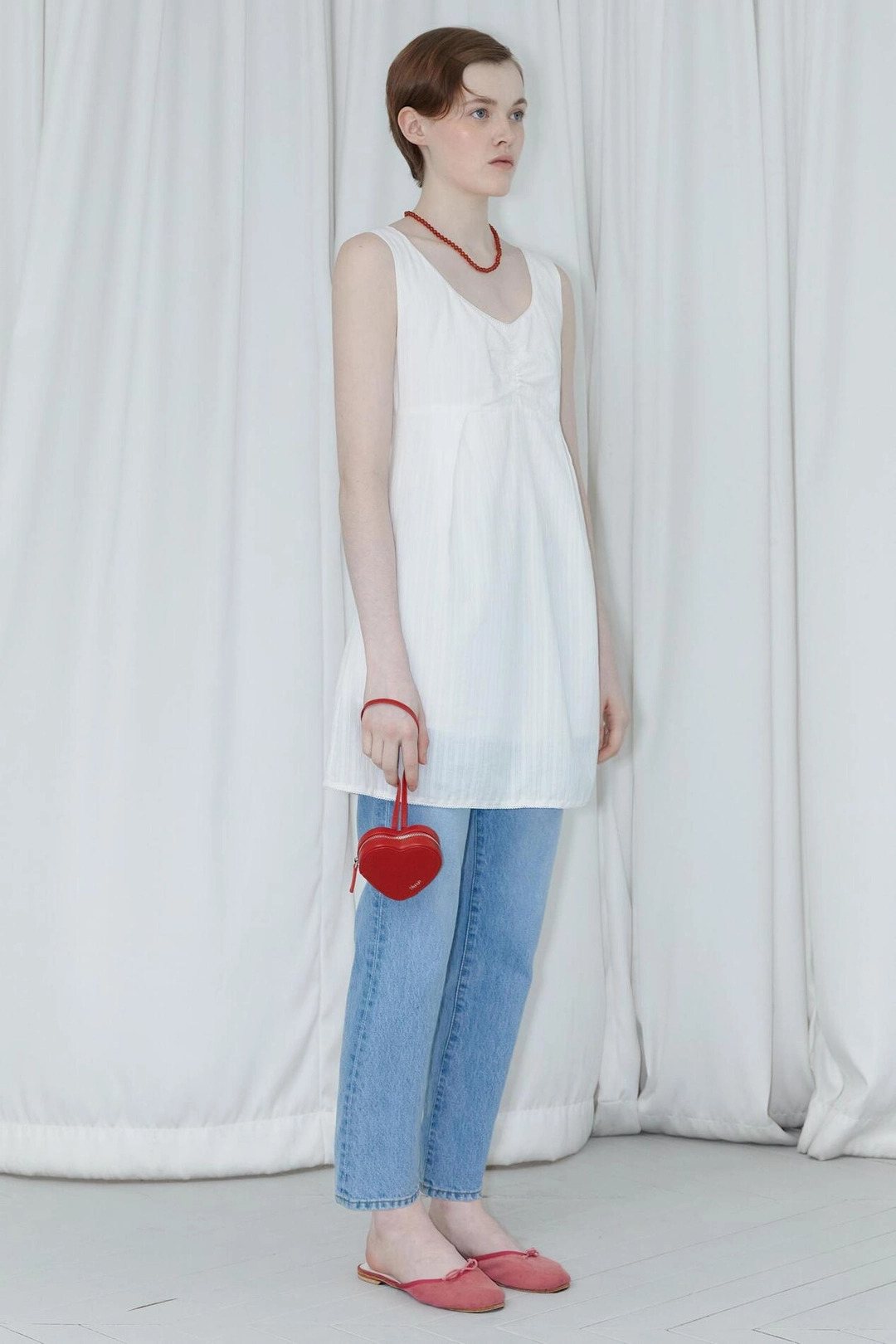 시눈 Heart Handbag (Red) 상품 이미지 2