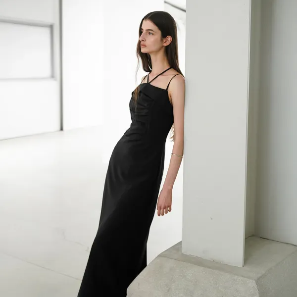 (OP-6283)LUNA SLIM LONG DRESS