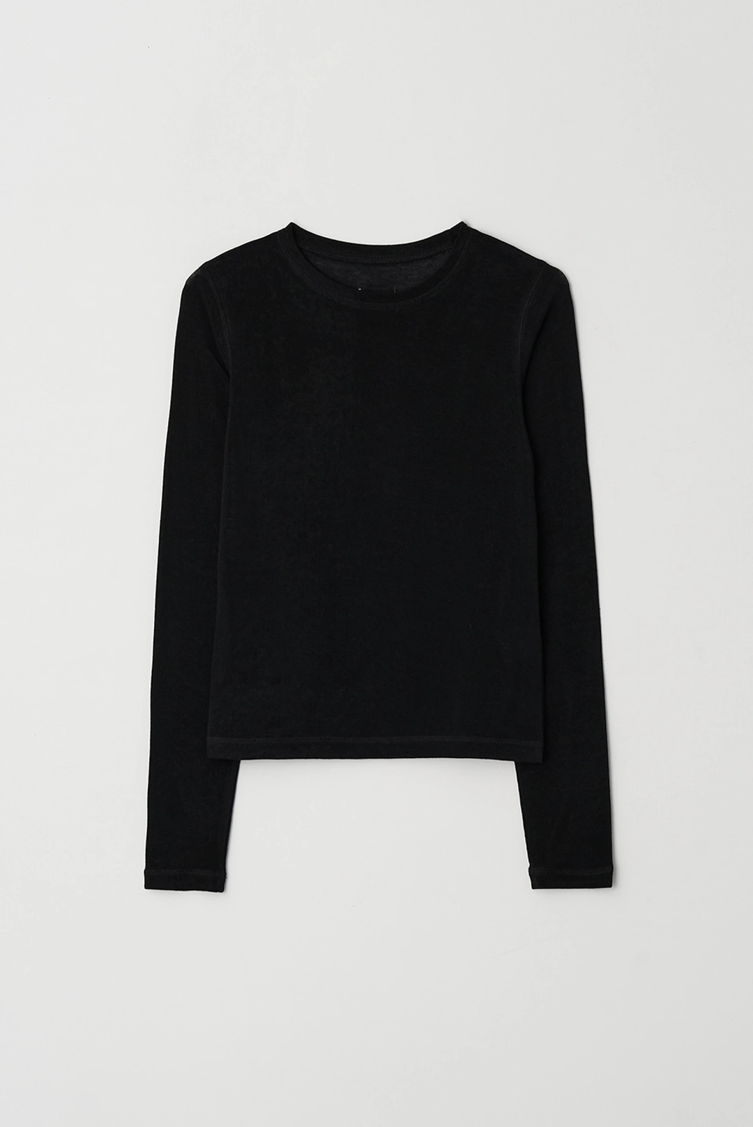 브렌다 브렌든 soft sleeve tee - black 상품 이미지 1