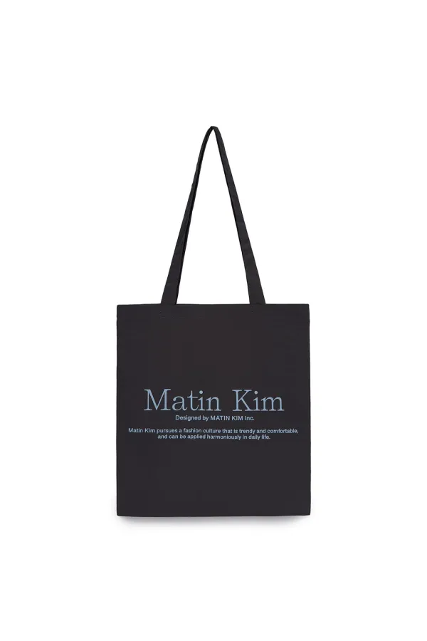 MATIN PALETTE ECOBAG IN CHARCOAL