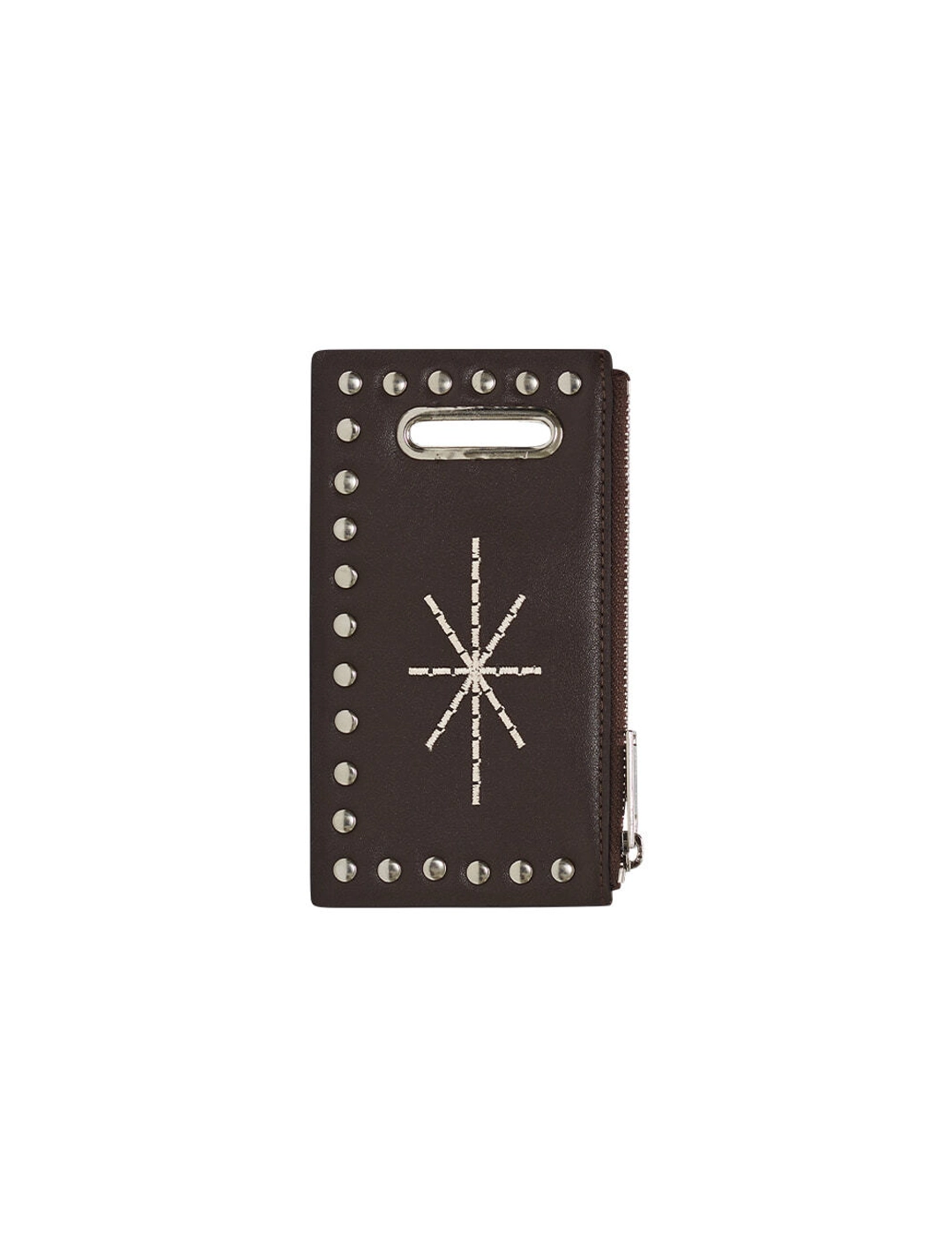 솔티페블 STITCH WESTERN WALLET [BROWN] 상품 이미지 1
