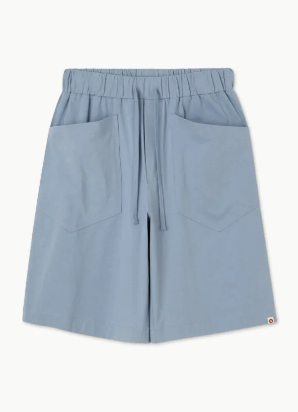 Topi bermuda pants (Unisex)_Faded Denim