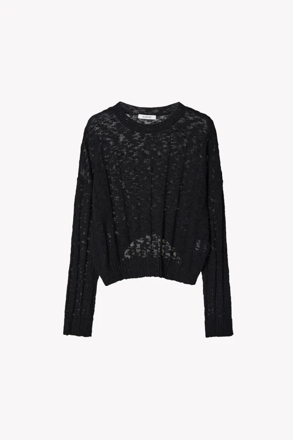 Paven Slub Knit (Black)