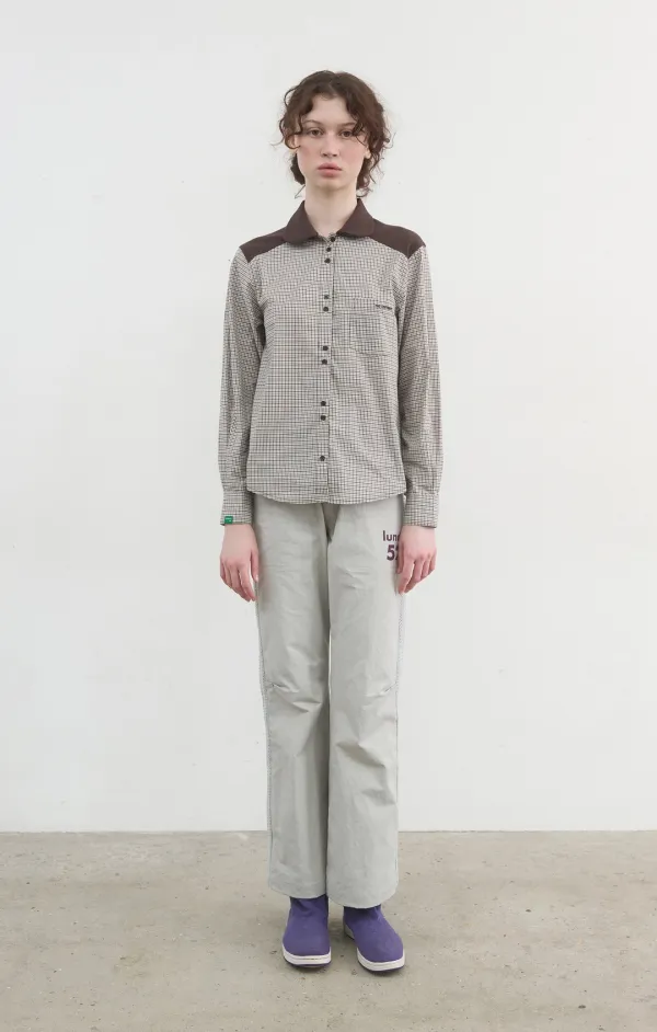 425. Lunch Bootcut Pants_Grey