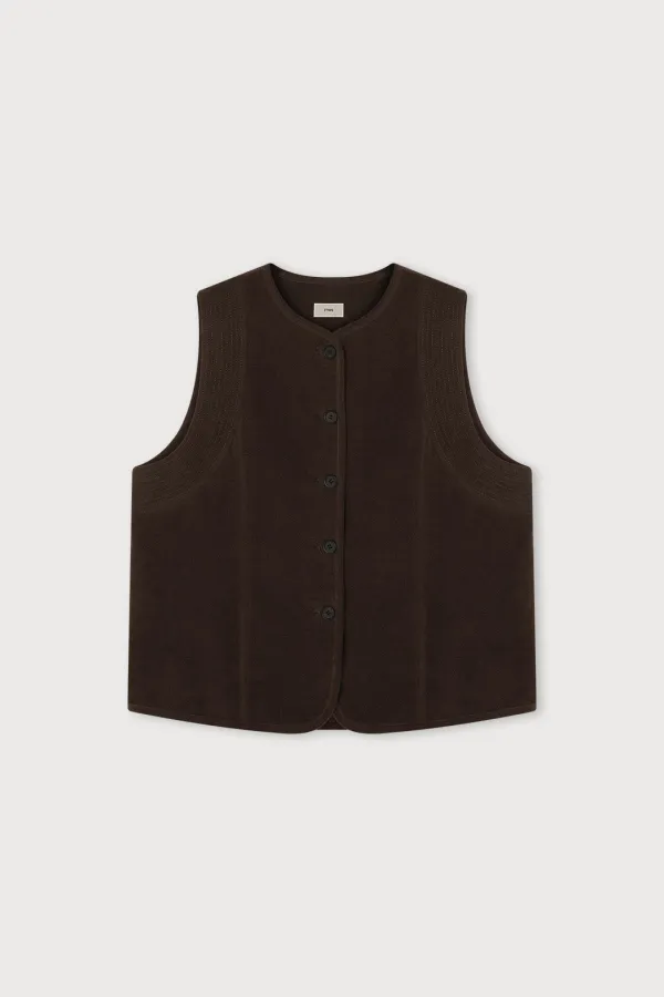 OVERFIT STITCH VEST