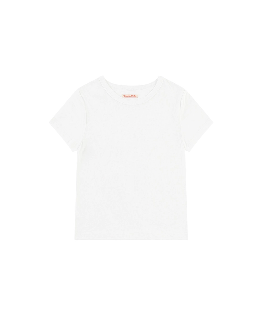 반원 아뜰리에 A3595 에센셜 슬림핏 티셔츠_White 상품 이미지 1