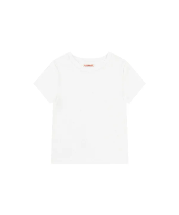 A3595 에센셜 슬림핏 티셔츠_White
