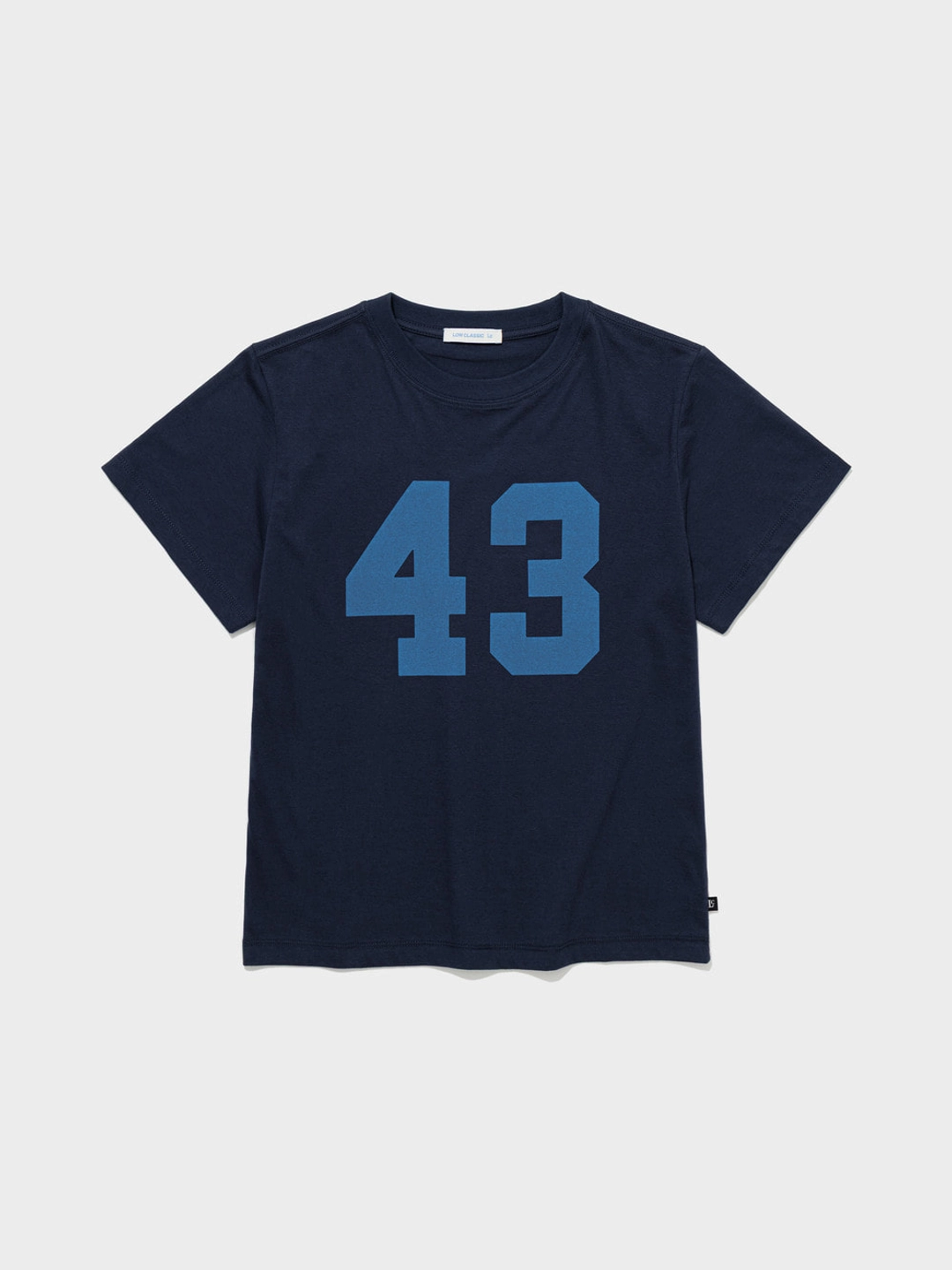 로우클래식 [Exclusive] Mirae 43 Tee_Navy 상품 이미지 1