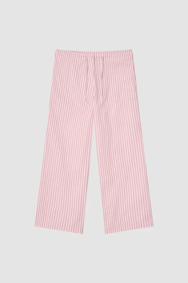 3rd) Jeff Pink Stripe Pants