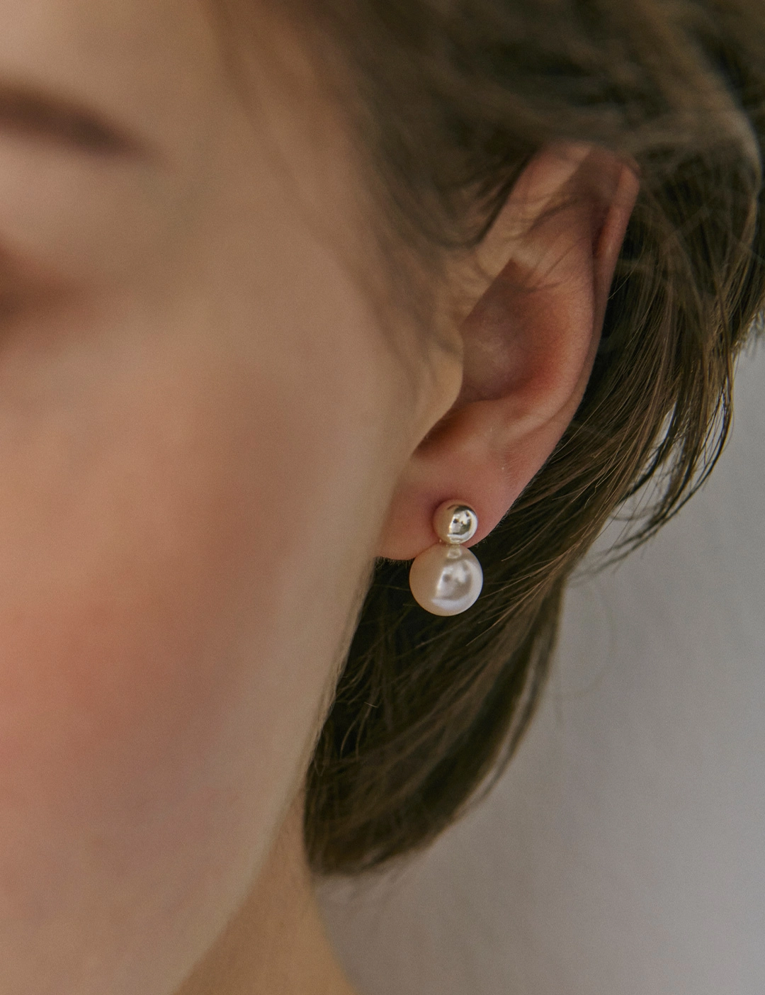 에뜨리브 Pearl Ball Drop Earrings 상품 이미지 3