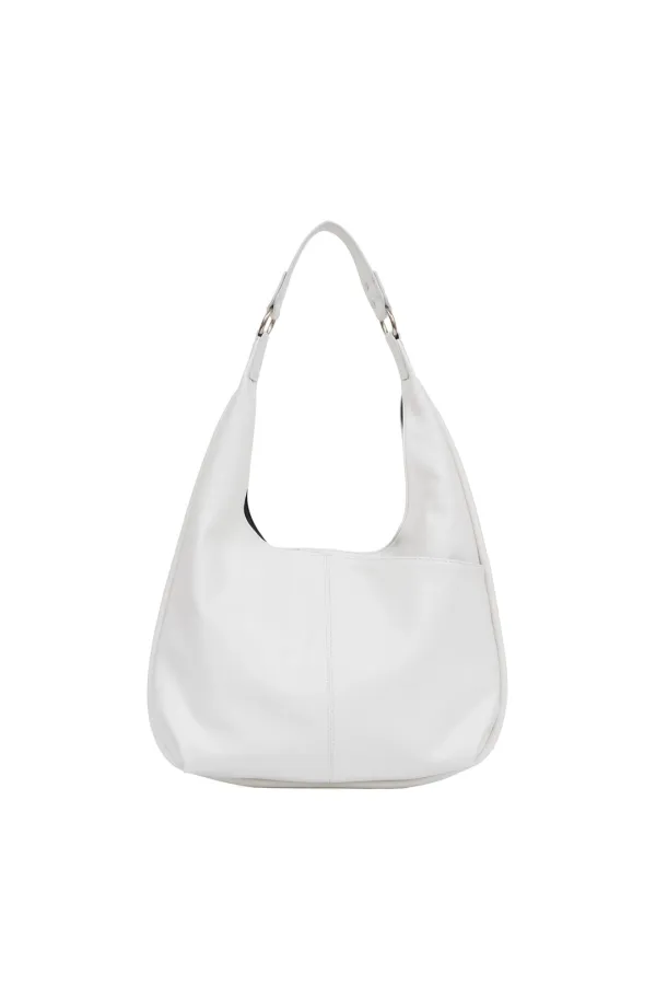 [3차 재입고] 미디움 슬래쉬 호보 백 medium slash hobo bag (cream)
