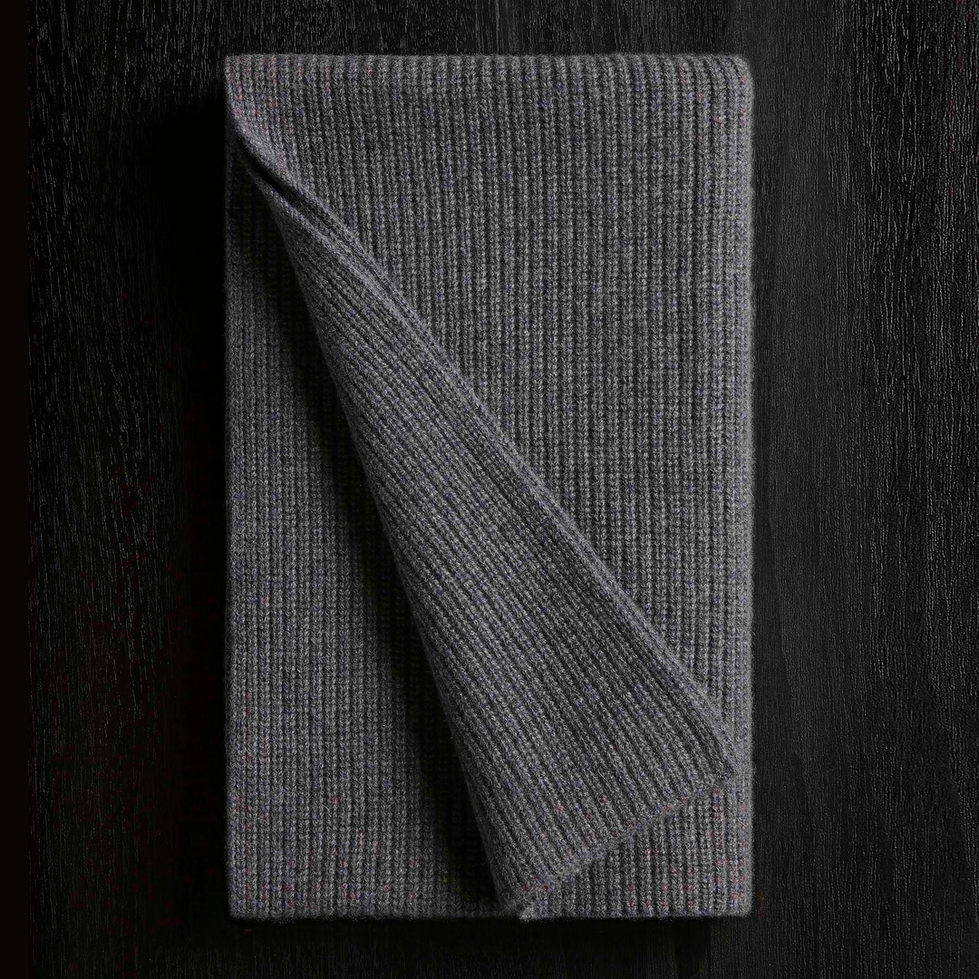 제임스펄스 Thermal Cashmere Scarf - Grey Felt 상품 이미지 1