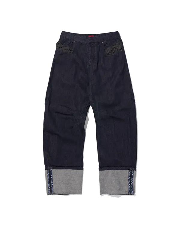 LAZY DROP JEAN_INDIGO