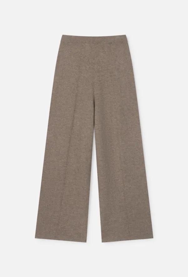 Cashmere Center Line Pants (Mocha)