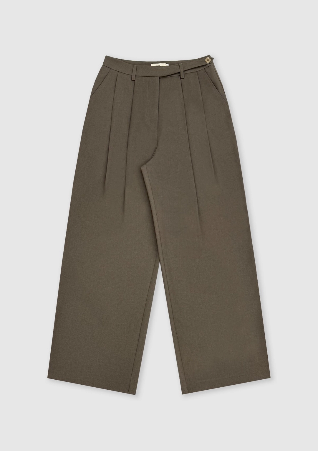 한올 F/W Row Slacks (Mocha Brown) 상품 이미지 3
