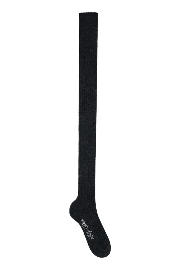 Knit Knee-high Socks