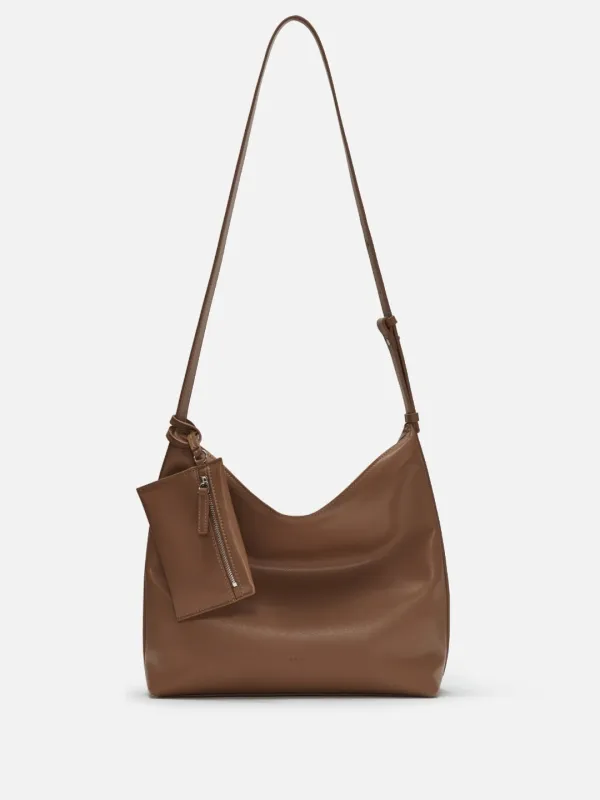 Pulpy crossbody bag Toasted caramel