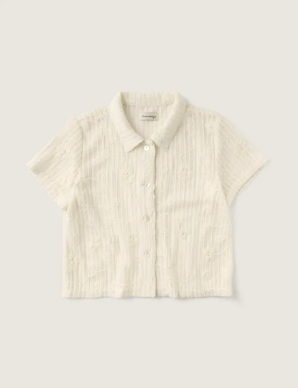 Camellia Cardigan (Cream)