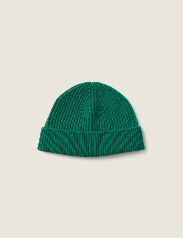 Matisse Wool Beanie (Teal Green)