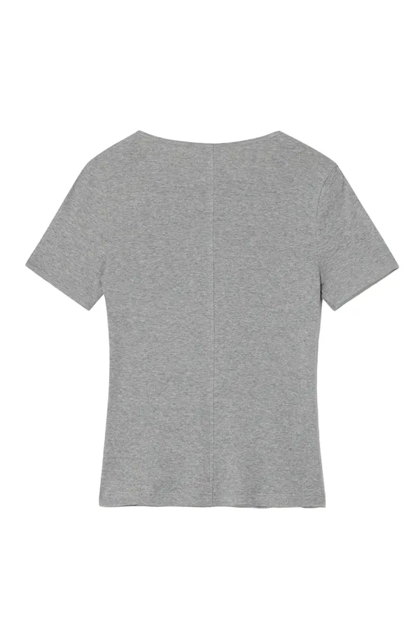 BINDING BASIC TOP [GREY]