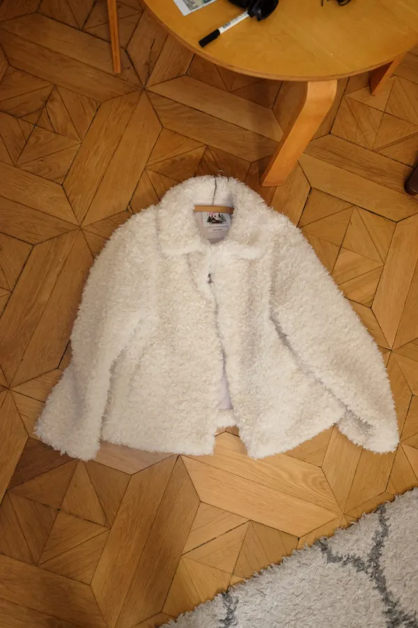 Tilda Fur Coat_Cream Beige