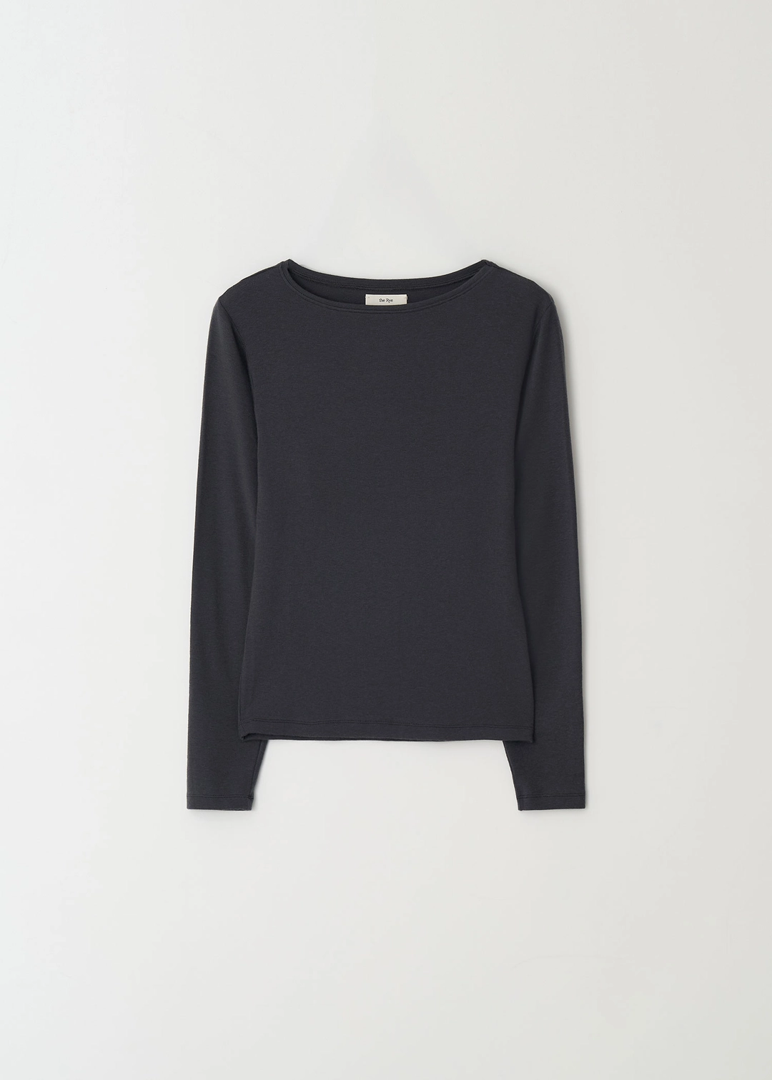 더라이 Boat-neck Wool Top(Charcoal) 상품 이미지 1