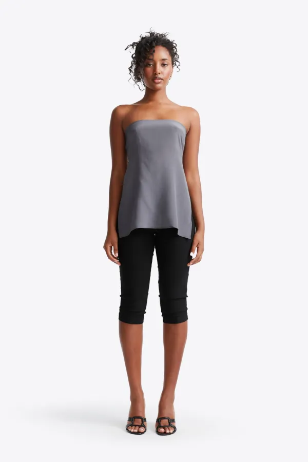 Skye Top - Storm Silk