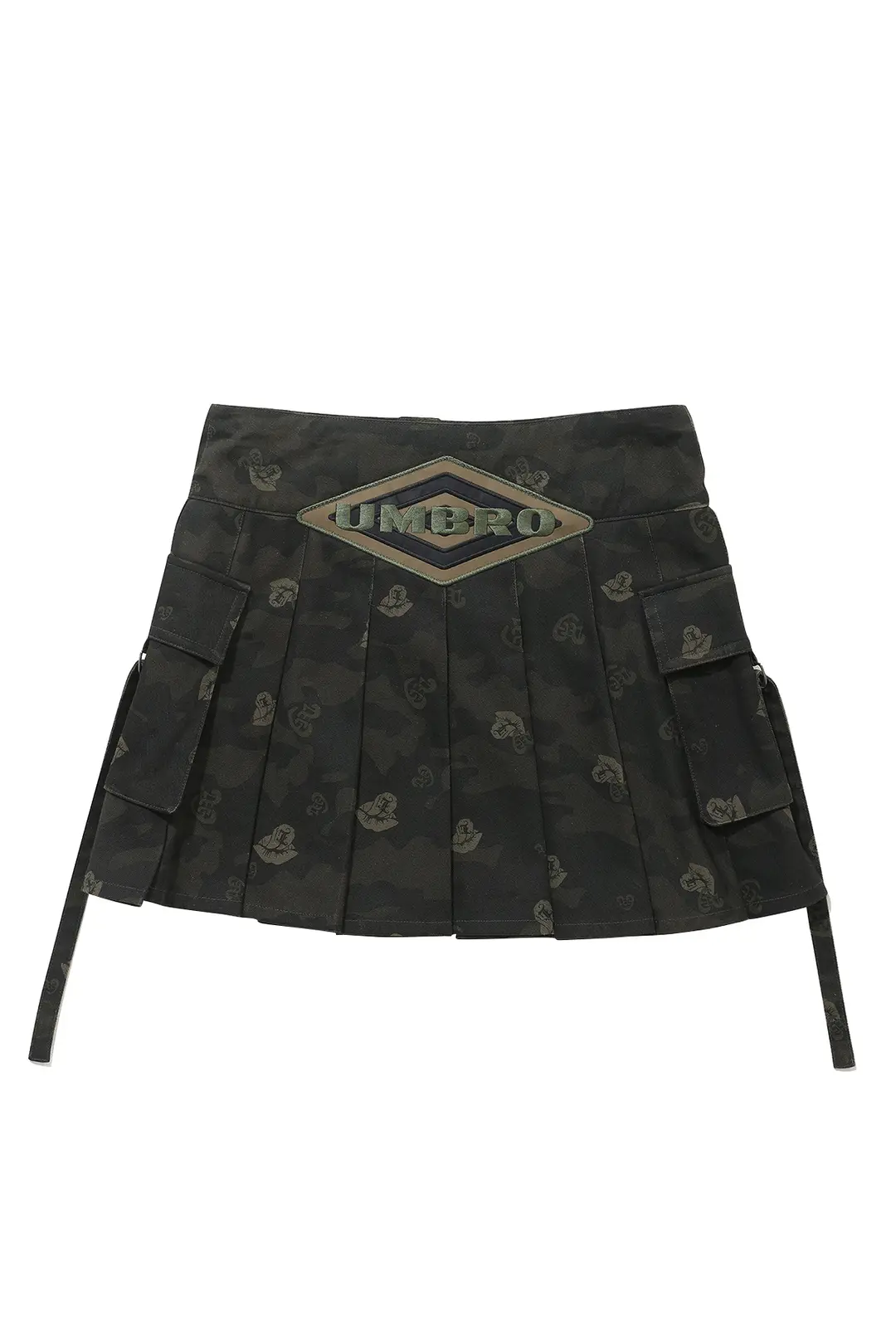 와이이이엘 [UMB X LEEY] Cargo Mini Skirt Khaki 상품 이미지 2