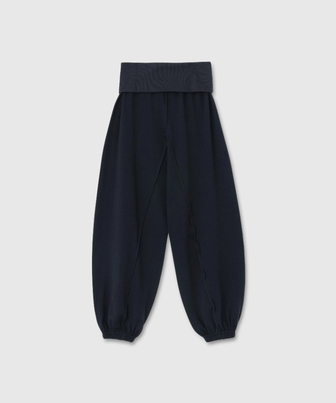 니히 Curved line pants (Navy) 상품 이미지 1