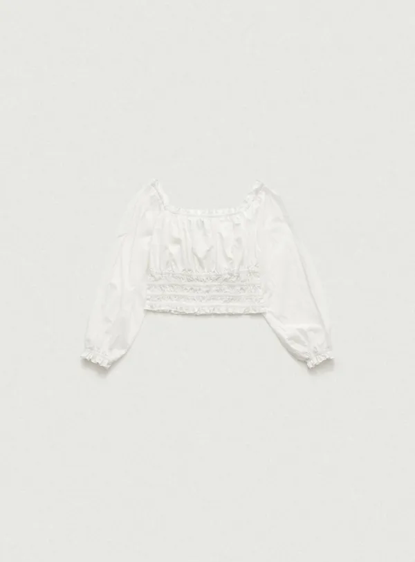 Verta Square Neck Blouse