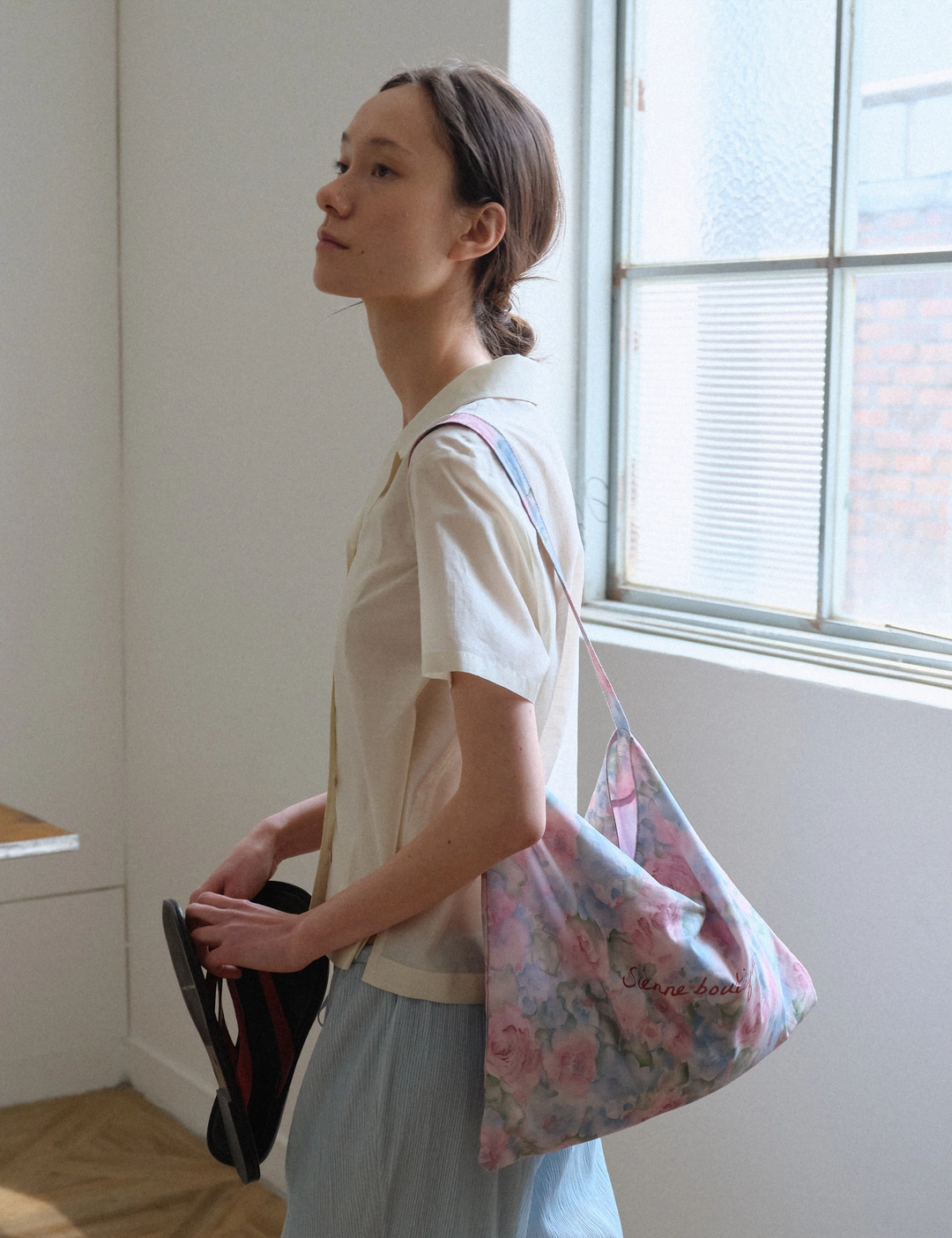 시엔느 Garden Book Bag (Rose Pink) 상품 이미지 2