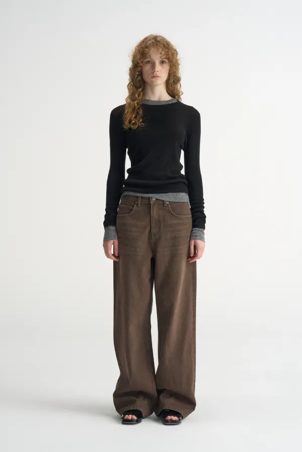 Essential Round-Neck Knit_Black