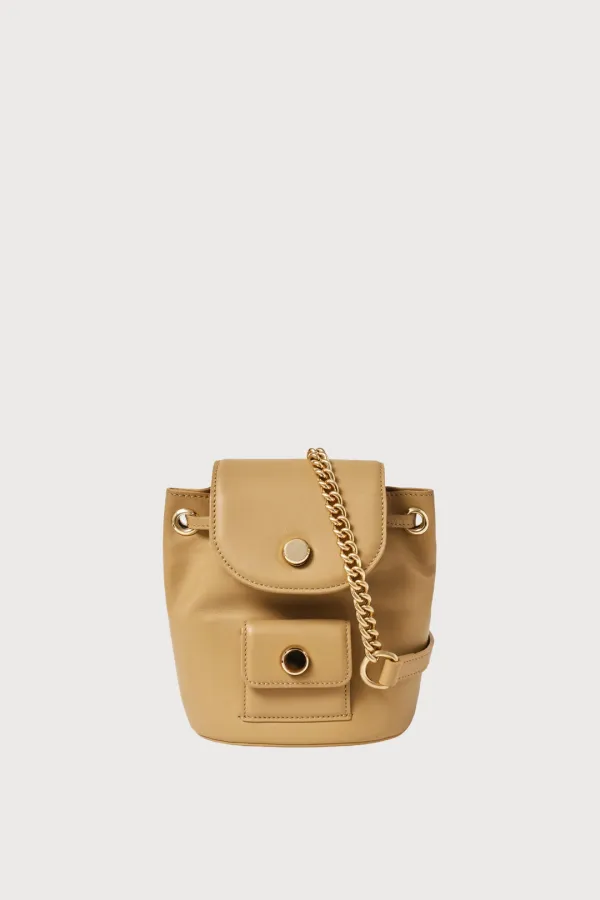 Part.8 chain backpack - s [beige]