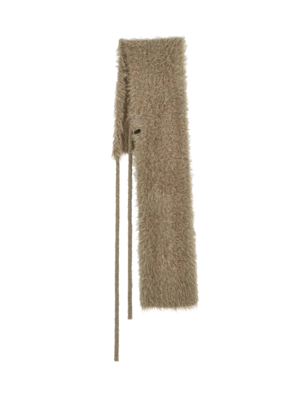HAIRY MUFFLER OLIVE